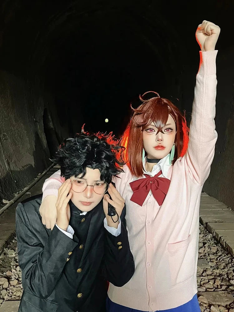 Dandadan Cosplay Aira Shiratori, Momo Ayase, Ken Takakura