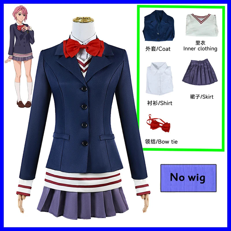 Dandadan Cosplay Aira Shiratori, Momo Ayase, Ken Takakura