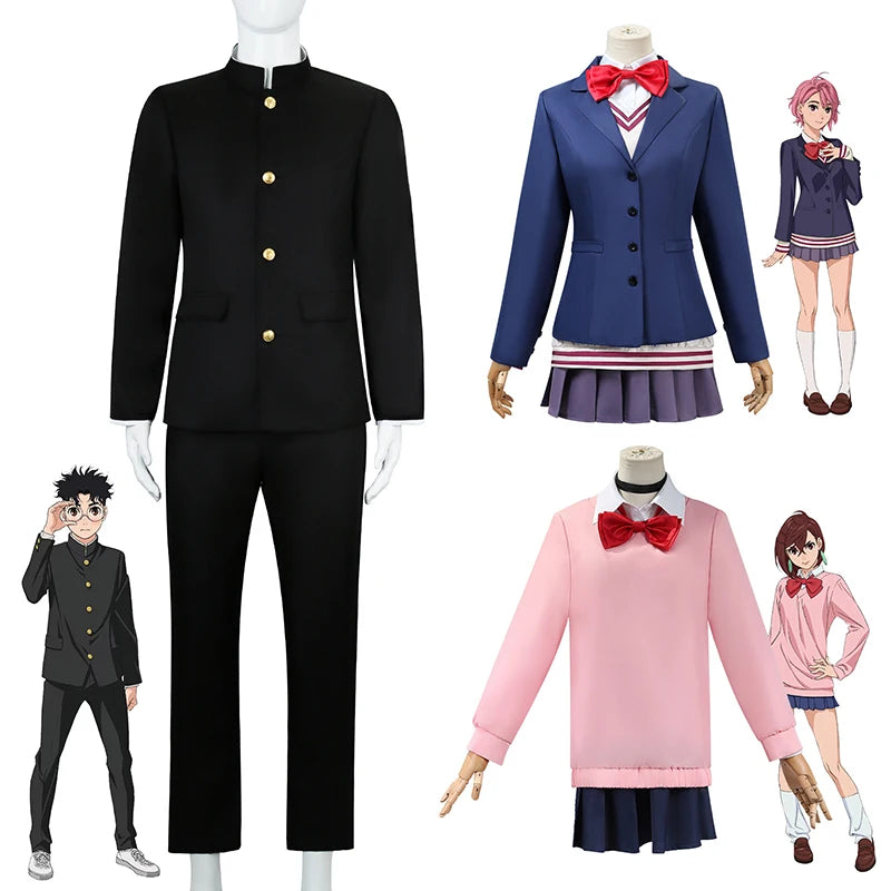 Dandadan Cosplay Aira Shiratori, Momo Ayase, Ken Takakura